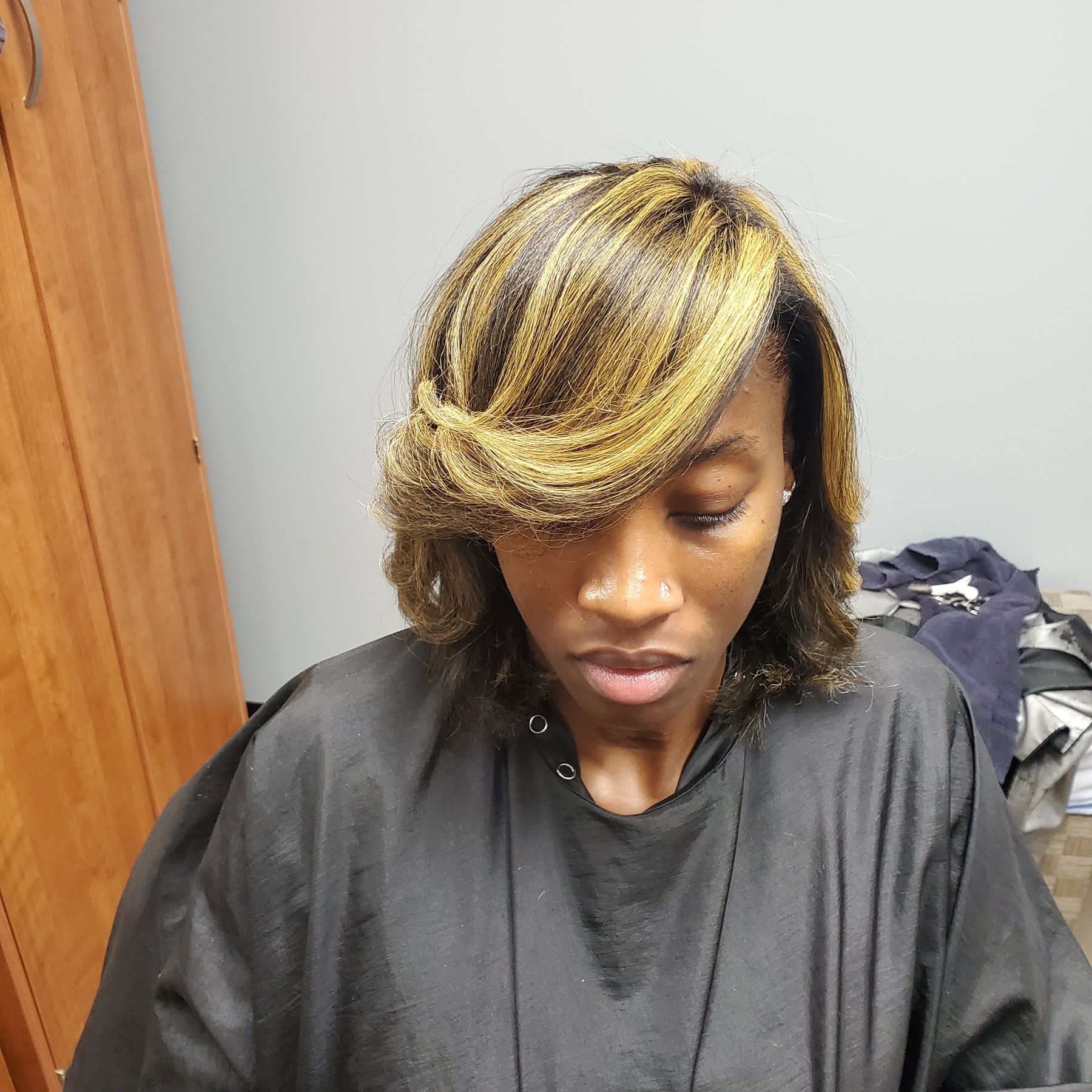 Hair work by Nu'Lynie Salon